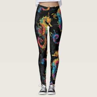 Legging Pernas de cavalos marinhos
