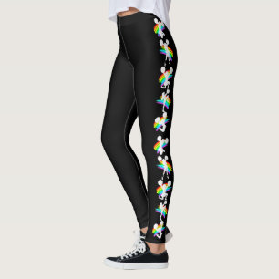 LEGGING PERNAS DE CHEERLEADER LEGAL E COORDENADAS
