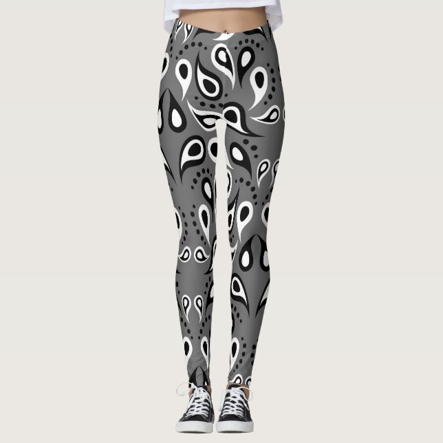 Legging Pernas de cinza (Frente)