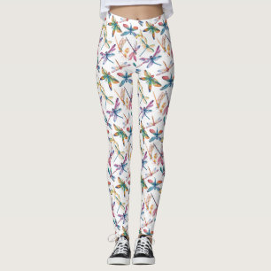 Legging Pernas de Dança de Dragonfly Vibrantes