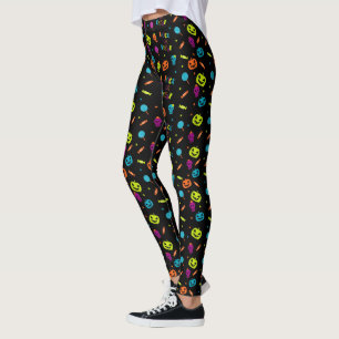 Legging Pernas de Design do Dia das Bruxas
