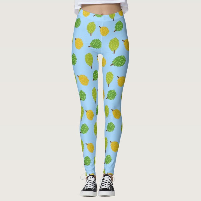 Legging pernas de duínos azuis (Frente)