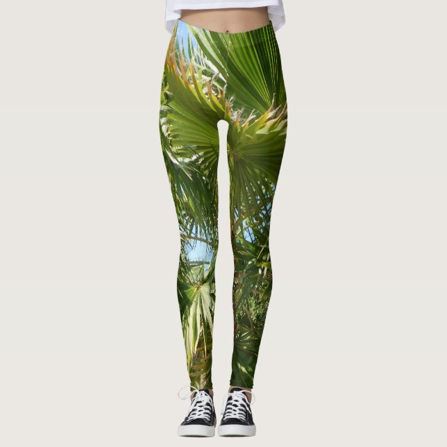 Legging Pernas de esticamento da design (Frente)