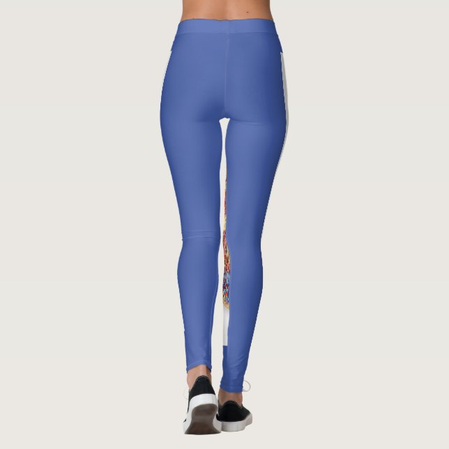 Legging Pernas de explosão solar (Verso)