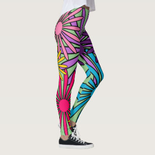 Legging Pernas de flores