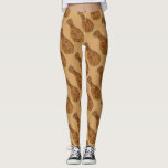 Legging Pernas de frango fritas Tritas de Cozinhar Pernas<br><div class="desc">Leggings apresentam uma ilustração original de um delicioso galinheiro frito. Excelente para o seu alimento favorito!</div>