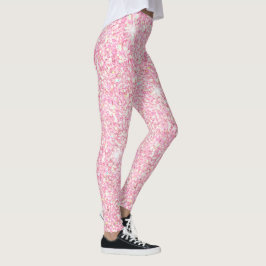 Legging Pernas de Glitter Glitter Rosa Estimulantes
