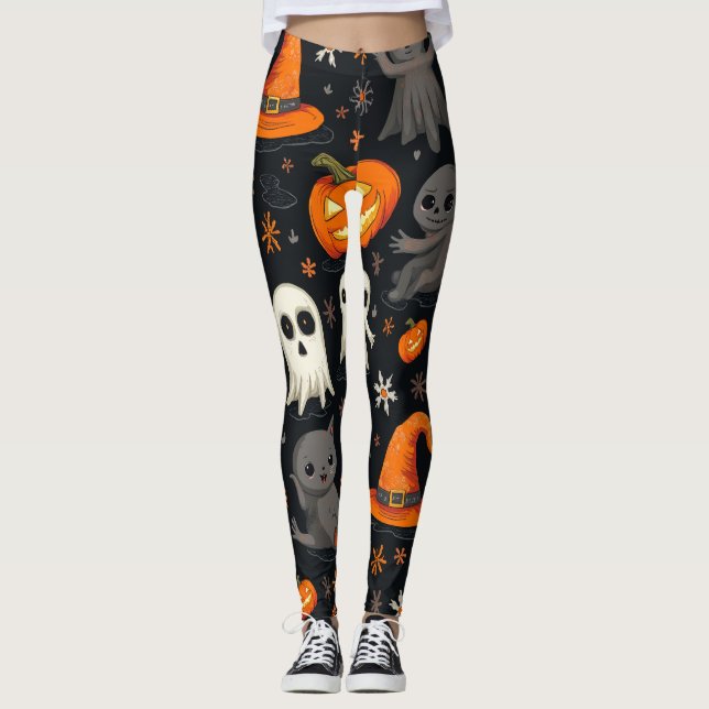 Legging pernas de halloween (Frente)
