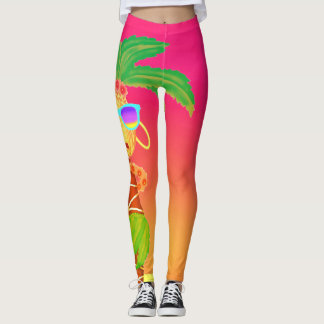 Legging Pernas de Hula Palm