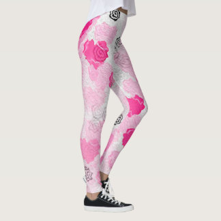 Legging Pernas de Impressão do Coração