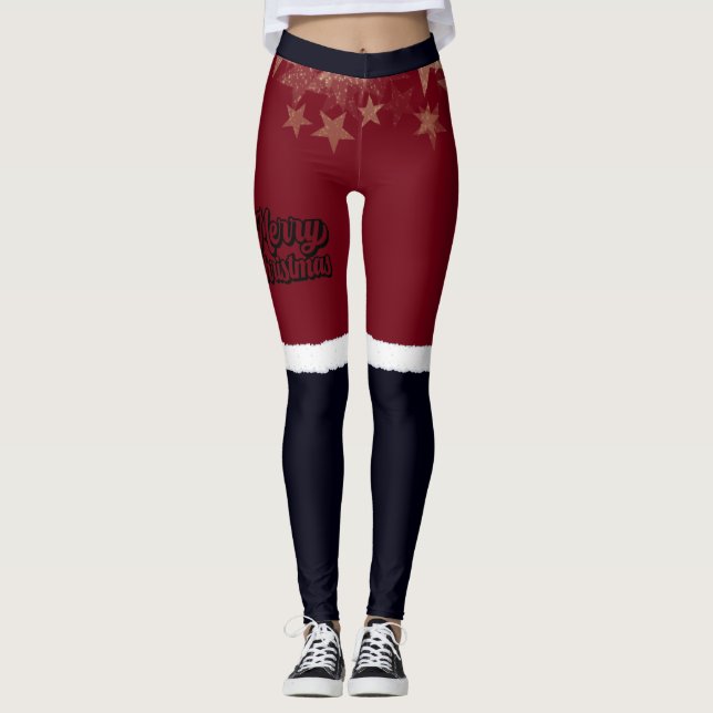 Legging Pernas de Natal (Frente)