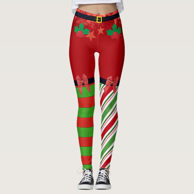 Legging Pernas de Natal (Frente)