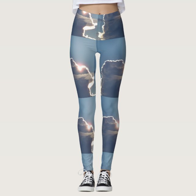 Legging pernas de nuvem (Frente)