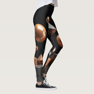 Legging Pernas de padrão 3D