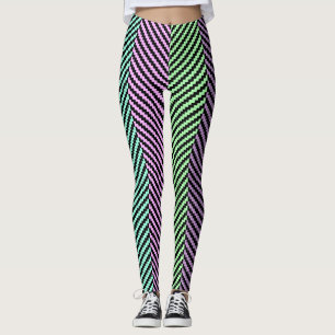 Legging Pernas de pastel zigzag