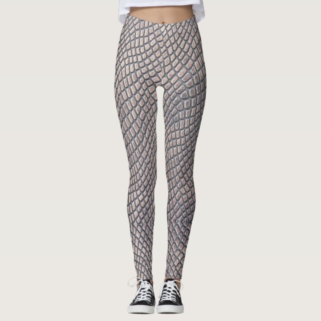 Legging Pernas de pele de cobra Snazzy (Frente)