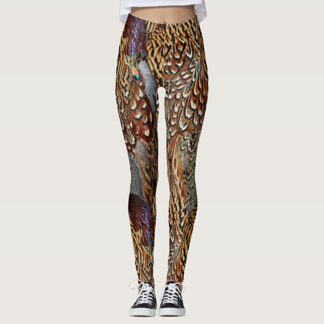 Legging Pernas de penas (Frente)