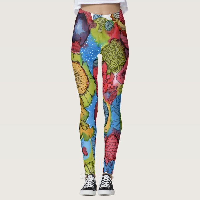 Legging Pernas de pop a Doodle (Frente)
