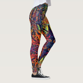 Legging Pernas de Raízes Místicas