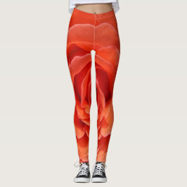 Legging Pernas de Rosa de pêssego
