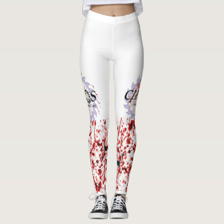 Legging Pernas de Spatter Caos Agitadores de Booty