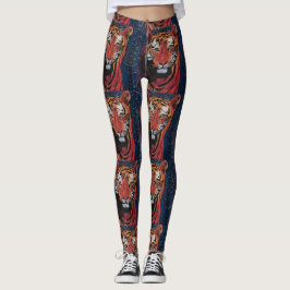 LEGGING PERNAS DE TIGER PELA ARTISTA PAULA REILLY.