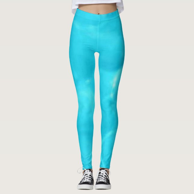 Legging Pernas de turquesa (Frente)