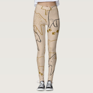 Legging Pernas de Urso em bege