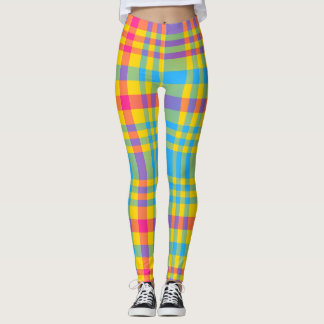 Legging Pernas de Xadrez Sunny Days