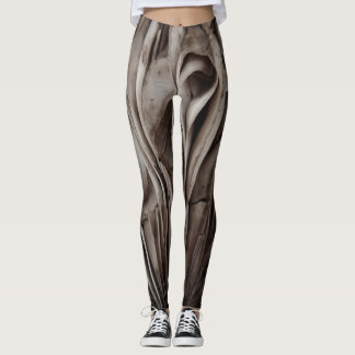 Legging Pernas Design de cogumelos 3D