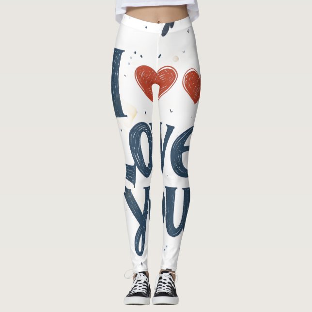 Legging Pernas do Ajustado de conforto na moda (Frente)