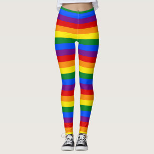Legging Pernas do Design de Orgulho gay do arco-íris