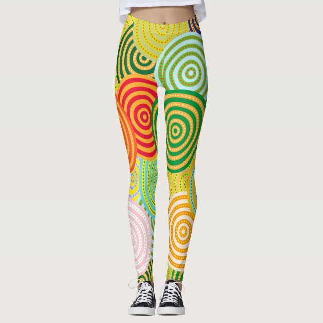 Legging Pernas dos Círculos (Frente)