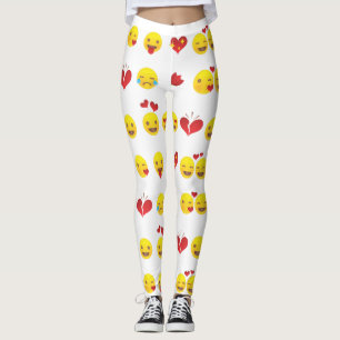 Legging Pernas Emojis namorados