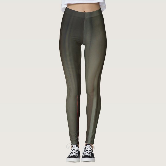 Legging Pernas escuras do desfoque (Frente)
