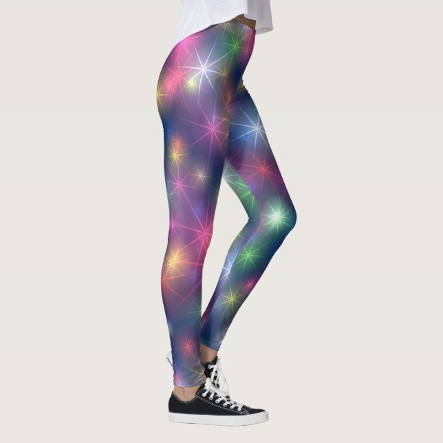 Legging Pernas/Estrelas Coloridas (Direita)