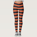 Legging Pernas Estriadas Laranja E Preta<br><div class="desc">Pernas laranja e riscas pretas,  perfeitas para o Halloween.</div>