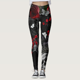 Legging Pernas femininas assombrando Adeline Zade Meadows 