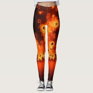 Legging Pernas Fractais Solares Flare