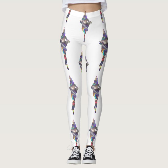 Legging Pernas holográficas (Frente)