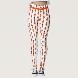Legging Pernas laranja