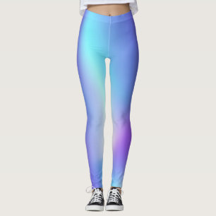 Legging Pernas luminosas roxas incríveis