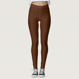 Legging Pernas Marrons Profundas