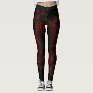 Legging Pernas pretas de incêndio