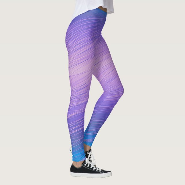 Legging Pernas/Púrpura e Azul (Direita)