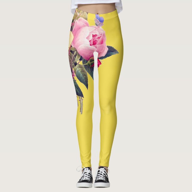 Legging Pernas rosa (Frente)