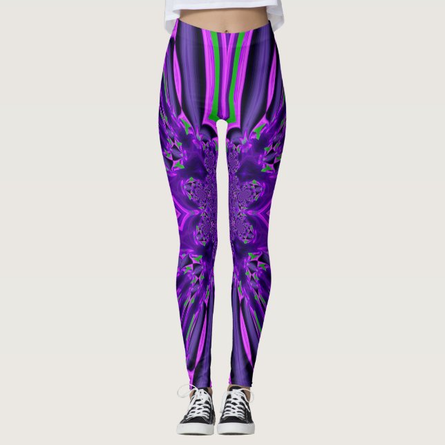 Legging Pernas roxas Design (Frente)