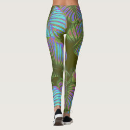 Legging Pernas Tropicais Arco-Íris