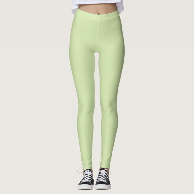 Legging Pernas verdes de melancia simples (Frente)