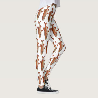 Legging Pernas vivas de países de peixe